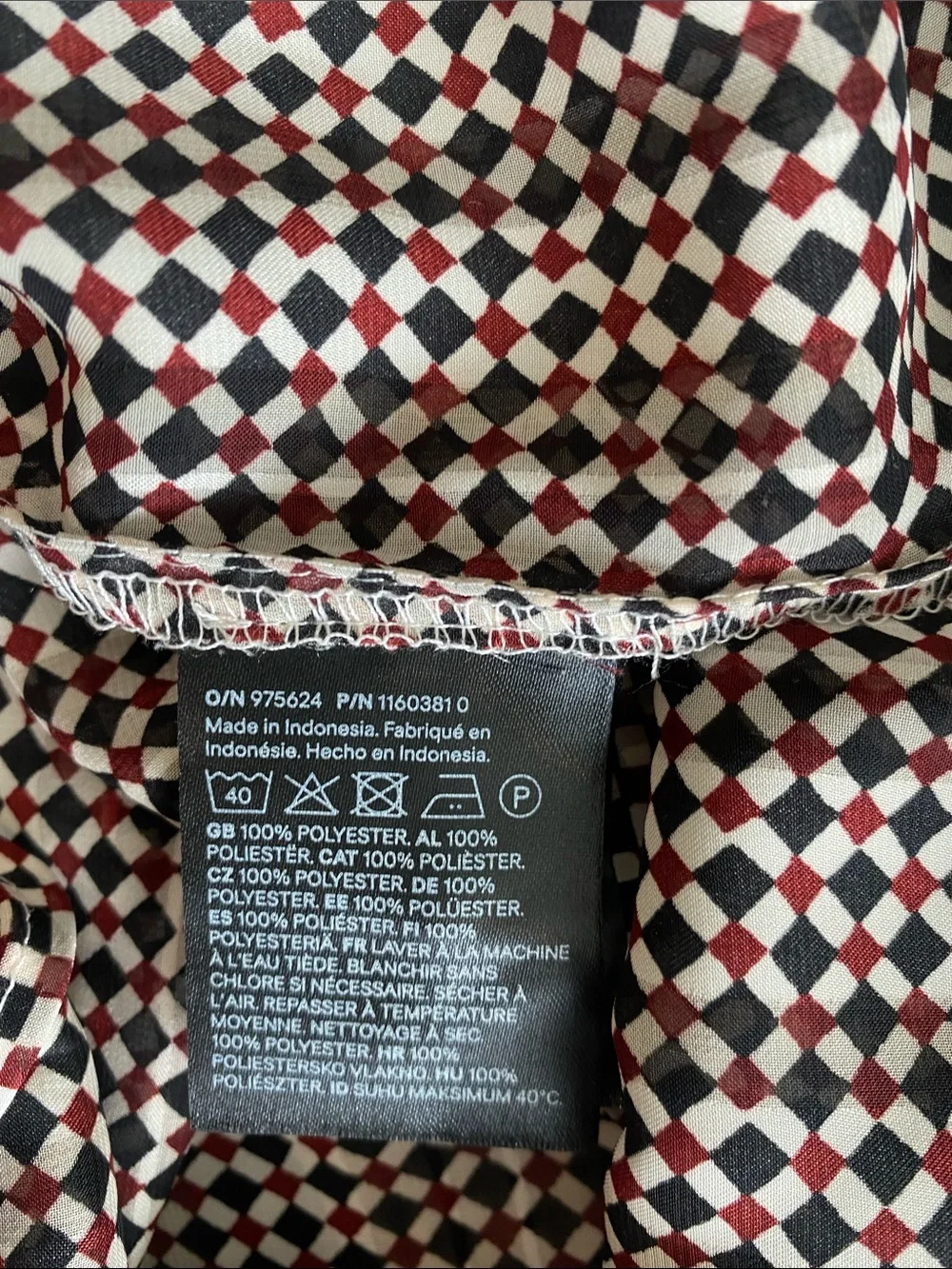 H&M Patterned Women’s Blouse - Picture 3 of 4